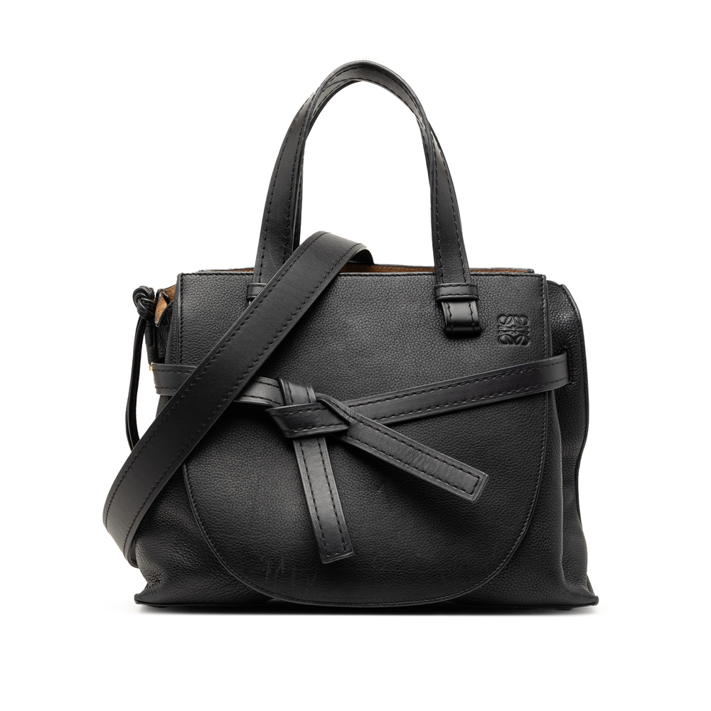 Pre-Loved LOEWE Small Leather Gate Top Handle Bag